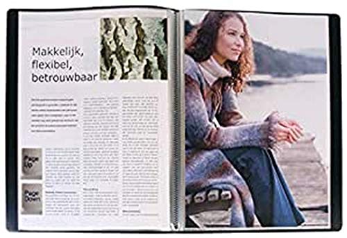 Präsentationsbuch Kangaro A4 PP 20 Hüllen schwarz mit Einsteckhülle auf Vorderdeckel Präsentationsbuch Kangaro A4 PP 20 Hüllen schwarz mit Einsteckhülle auf Vorderdeckel von Kangaro