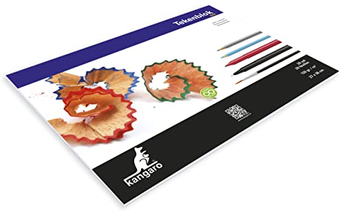 Zeichenblock Kangaro 270x360mm 120 gr 20 Blatt Zeichenblock Kangaro 270x360mm 120 gr 20 Blatt von Kangaro