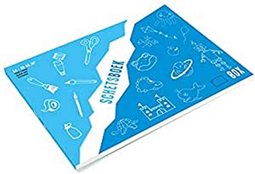 Zeichenbuch A4 80 Blatt 80 g Kangaro von Kangaro