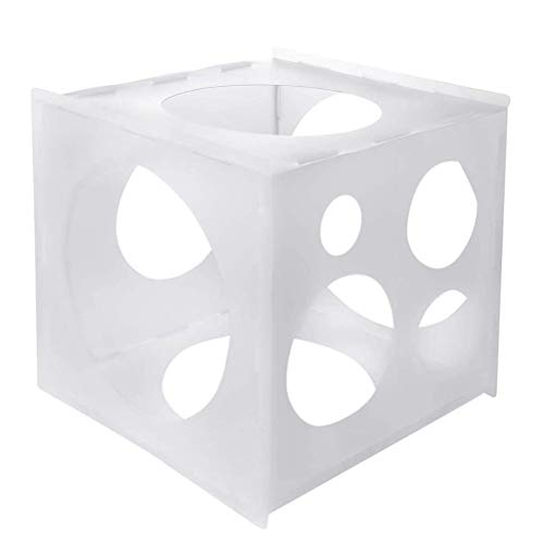 Ballon-Messbox, 11 Löcher, Ballon, Sizer Box, Bögen, Säulen, Ballon-Messwerkzeug, faltbar, Ballon, Sizer Box, Würfel, stabil, 3 – 11,5 Zoll Glob Hochzeitsfeier Ballon-Messbox, 11 Löcher, Ballon, Sizer Box, Bögen, Säulen, Ballon-Messwerkzeug, faltbar, Ballon, Sizer Box, Würfel, stabil, 3 – 11,5 Zoll Glob Hochzeitsfeier von Kangmeile