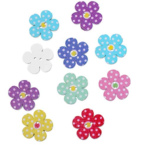 30 edle Holzknöpfe mit Blumenmotiv 20x20mm bunt 2-Loch rund Knopf Knöpfe Holzknopf zum basteln nähen scrapbooking Jackenknöpfe Blumenform Bastelknöpfe 30 edle Holzknöpfe mit Blumenmotiv 20x20mm bunt 2-Loch rund Knopf Knöpfe Holzknopf zum basteln nähen scrapbooking Jackenknöpfe Blumenform Bastelknöpfe von UNGROL