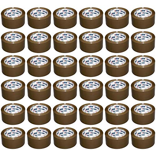 Kanirope Ulith Star 2001 Klebeband PP-Packband 50mm x 66m Braun 36 Rollen von Kanirope