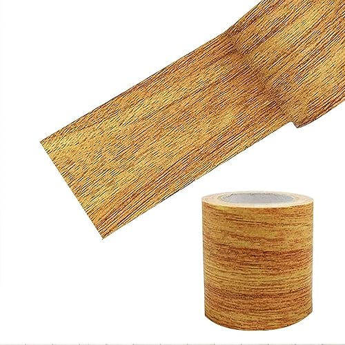 Kanyka 1 Rolle Klebeband, Kamelholz-Imitat, goldfarben, 8 cm x 4,57 m, Reparaturband in Holzoptik, abnehmbares Klebeband für Türen, Böden, Tische und Stühle. Kanyka 1 Rolle Klebeband, Kamelholz-Imitat, goldfarben, 8 cm x 4,57 m, Reparaturband in Holzoptik, abnehmbares Klebeband für Türen, Böden, Tische und Stühle. von Kanyka