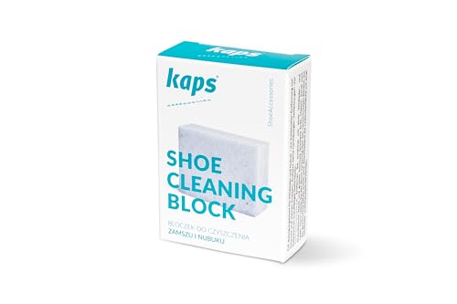 Kaps Block, Hochwertiger Nubukleder Radierer & Wildleder Radiergummi – Schuhradierer, Fleckenentferner & Kaugummientferner – Lederreiniger Ideal für Schuhe, Taschen und Polster Kaps Block, Hochwertiger Nubukleder Radierer & Wildleder Radiergummi – Schuhradierer, Fleckenentferner & Kaugummientferner – Lederreiniger Ideal für Schuhe, Taschen und Polster von Kaps