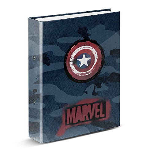 Captain America Supreme-Ringbuch von Karactermania