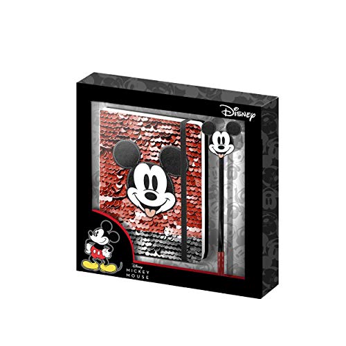 Karactermania Micky Maus Donut-Geschenkbox Tagebuch und Stift, RIV001 Karactermania Micky Maus Donut-Geschenkbox Tagebuch und Stift, RIV001 von KARACTERMANIA