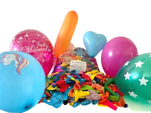 1 Kg Luftballons gemischt - Restposten 1 Kg Luftballons gemischt - Restposten von Karaloon
