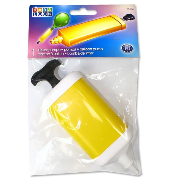 Ballonpumpe 18cm Plastik, 1&nbsp;Luftballonpumpe für viele Ballons