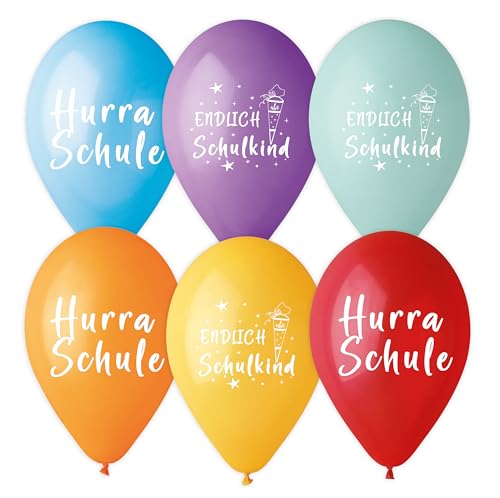 18 Ballons Schulanfang von Karaloon