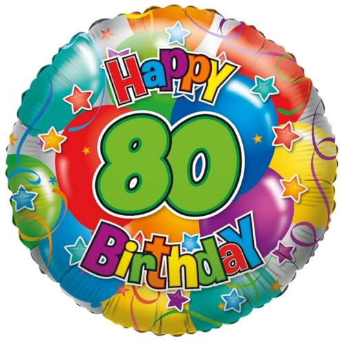 Karaloon F81080P Folienballon Happy Birthday Zahl 80 Karaloon F81080P Folienballon Happy Birthday Zahl 80 von Karaloon