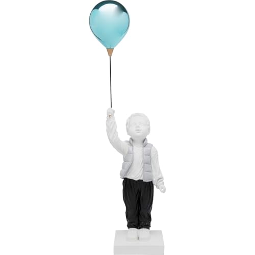 Kare Design Deko Figur Balloon Boy, Mehrfarbig, XXL, Deko Objekt, Wohnaccessoires, Jungen Motiv, Handgearbeitet, 96x28x21 cm (H/B/T) von Kare Design