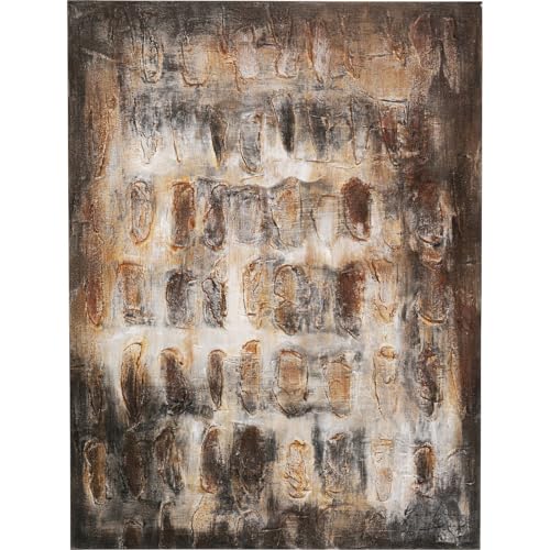 Kare Design Leinwandbild Shadows, Braun, 120x90cm, Leinwandbild, Canvas, Massivholz Rahmen, Acrylfarbe, Handgemalte Details, Abstrakt, Modern, Wohnzimmer Kare Design Leinwandbild Shadows, Braun, 120x90cm, Leinwandbild, Canvas, Massivholz Rahmen, Acrylfarbe, Handgemalte Details, Abstrakt, Modern, Wohnzimmer von Kare Design