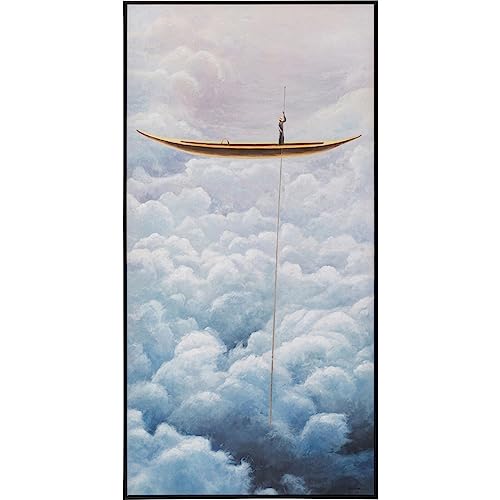 Kare Design Bild mit Rahmen Cloud Boat Blau, Leinwand, Wanddekoration, Massivholz Rahmen, Baumwollleinwand, Canva, Acrylfarbe, Abstrakt, Modern, Wohnzimmer, Schlafzimmer, 120x60x3,5cm Kare Design Bild mit Rahmen Cloud Boat Blau, Leinwand, Wanddekoration, Massivholz Rahmen, Baumwollleinwand, Canva, Acrylfarbe, Abstrakt, Modern, Wohnzimmer, Schlafzimmer, 120x60x3,5cm von Kare