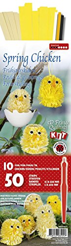 Karen Marie Klip: 3D Spring Chicken Quilling Kit Karen Marie Klip: 3D Spring Chicken Quilling Kit von Karen Marie Klip Papirmuseets By A/S