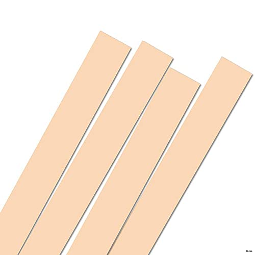 Karen Marie Klip: Papierstreifen, Peach, 25mm x 45cm, 30 Streifen, 120 g/m2 von Karen Marie Klip Papirmuseets By A/S