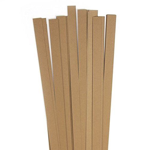 Karen Marie Klip: Quilling Papierstreifen Dark Brown, 15x450mm, 115 g/m2, 40 Streifen von Karen Marie Klip Papirmuseets By A/S