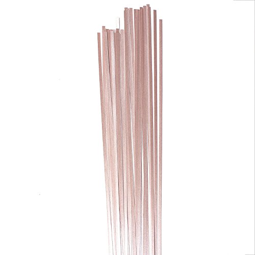 Karen Marie Klip: Quilling Papierstreifen Misty Rose/Rosa, 3x450mm, 120 g/m2, 50 Streifen von Karen Marie Klip Papirmuseets By A/S