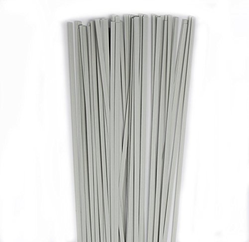 Karen Marie Klip: Quilling Papierstreifen Perla, 3x450mm, 115 g/m2, 100 Streifen von Karen Marie Klip Papirmuseets By A/S