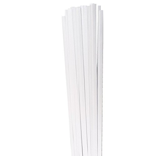 Karen Marie Klip: Quilling Papierstreifen Polar White, 5x450mm, 120 g/m2, 200 Streifen Big Pack von Karen Marie Klip Papirmuseets By A/S