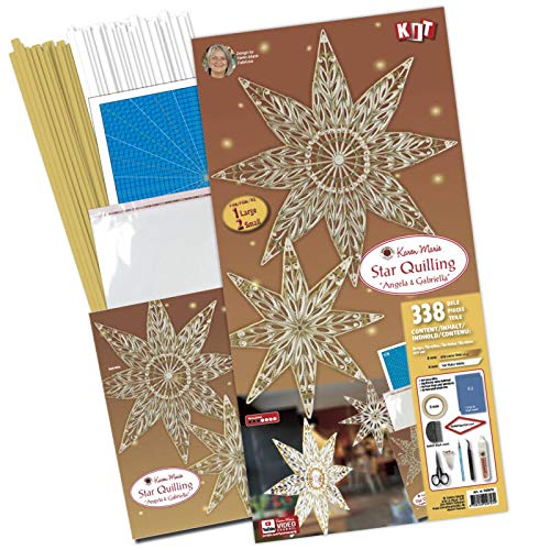 Karen Marie's Star Quilling Kit Angela & Gabriela von Karen Marie Klip Papirmuseets By A/S