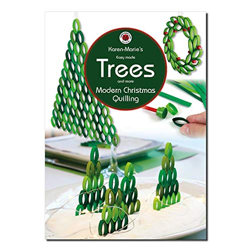 Karen-Maries Trees Modern Christmas Quilling, Anleitungs Heft von Karen Marie Klip Papirmuseets By A/S