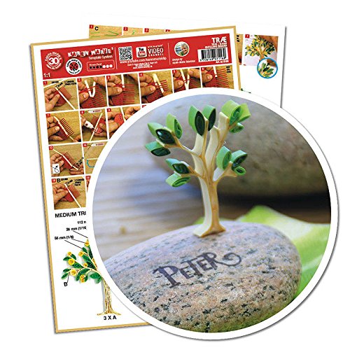 papier + ideen: Quilling Template, Baum/Tree papier + ideen: Quilling Template, Baum/Tree von Karen Marie Klip Papirmuseets By A/S