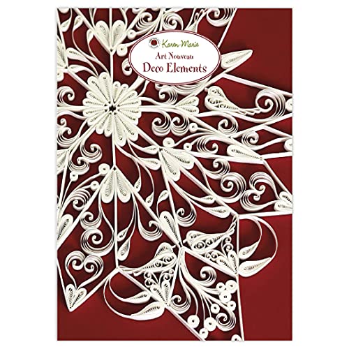 Karen Marie Art Noveau Deco Elements Quilling Anleitung von Homry