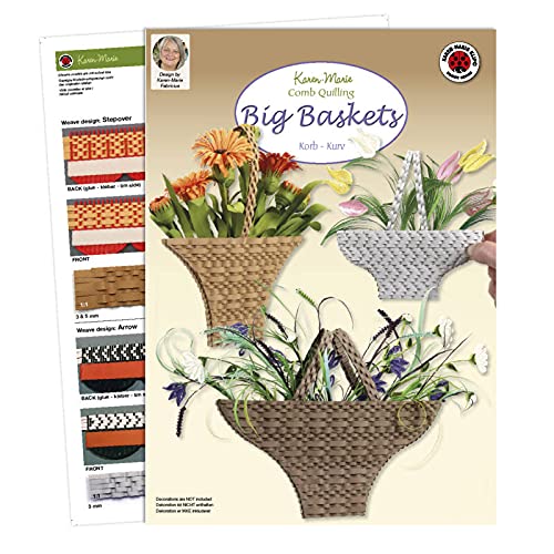 Karen Marie Klip: Quilling Anleitung, Comb Quilling Big Baskets von Karen Marie Klip