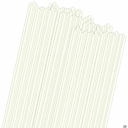 Karen Marie Klip: Quilling Papierstreifen On Edge Natur Weiß, 5x710mm, 320 g/m2, 100 Streifen Big Pack von Karen Marie Klip