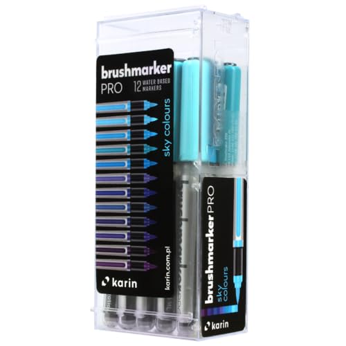 KARIN Brushmarker PRO 12 Sky Colours set KARIN Brushmarker PRO 12 Sky Colours set von Karin