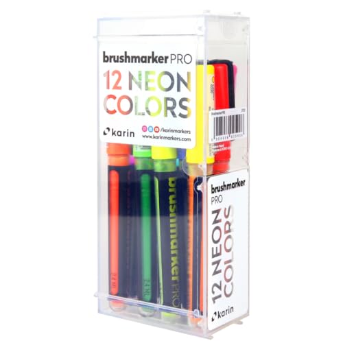 KARIN Brushmarker PRO Neon Colors Set KARIN Brushmarker PRO Neon Colors Set von Karin