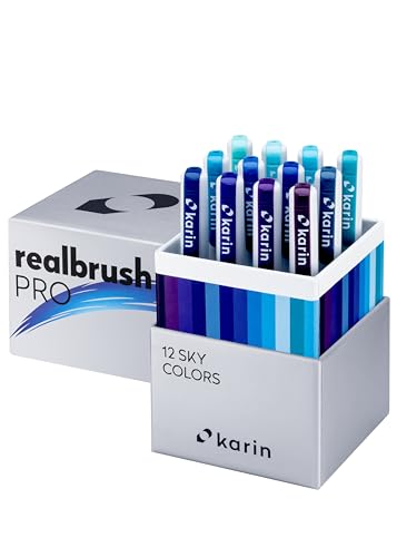 KARIN Realbrush PRO Sky Colors – ein Set mit 12 Pinsel in einem exklusiven und schützenden Etui. KARIN Realbrush PRO Sky Colors – ein Set mit 12 Pinsel in einem exklusiven und schützenden Etui. von KARIN