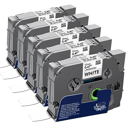 Karl Aiken 5 Pack Bänder Kassetten Kompatible Brother – TZE231/Schriftbänder – Schriftband schwarz auf weiß Karl Aiken 5 Pack Bänder Kassetten Kompatible Brother – TZE231/Schriftbänder – Schriftband schwarz auf weiß von Karl Aiken