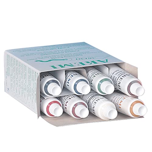 Farbpasten-Set 8 x 30 ml – Flüssigkonzentrat zum Einfärben von Marmorkitt, Epoxidharz, Polyester- & PU-Klebern – UV-beständig, lichtstabil & mischbar – Farbpaste für Stein & Kleber – 11212 Farbpasten-Set 8 x 30 ml – Flüssigkonzentrat zum Einfärben von Marmorkitt, Epoxidharz, Polyester- & PU-Klebern – UV-beständig, lichtstabil & mischbar – Farbpaste für Stein & Kleber – 11212 von Karl Dahm