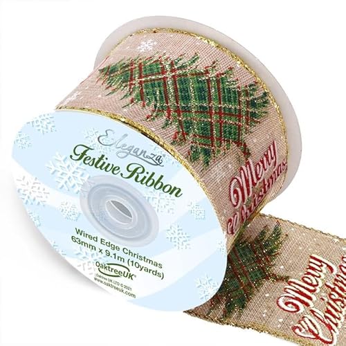 Sackleinenband mit Schottenkaro-Muster, 63 m – 9 m Länge Sackleinenband mit Schottenkaro-Muster, 63 m – 9 m Länge von Karma Krafts