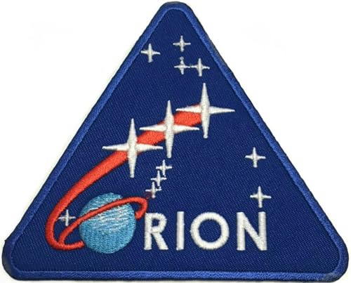 Aufnäher, Motiv: NASA ORION (95 mm), bestickt, zum Aufbügeln oder Aufnähen, für Astronauten, Weltraumanzug, Programm, Souvenir, DIY-Kostüm von Karma Patch