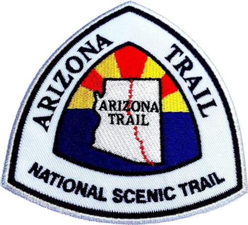 Karma Patch Arizona Trail Aufnäher (90 mm) National Scenic Trail Bestickt zum Aufbügeln/Aufnähen auf Abzeichen USA Trek Souvenir von Karma Patch