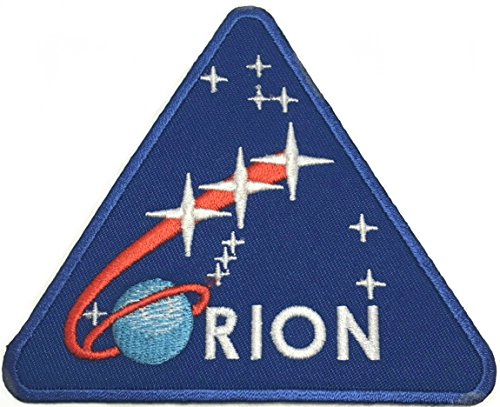 NASA Orion Patch (8,9 cm) Besticktes Aufbügeln Astronaut Weltraumanzug Emblem von TANGDIAABBCC
