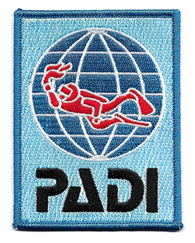 PADI Scuba Diver Patch (10,2 cm) Stickerei-Taucher-Abzeichen zum einfachen Aufbügeln oder Aufnähen, bestickte Applikation von Karma Patch von Karma Patch