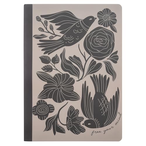 Karma, Notizbuch, liniert, 100 linierte Seiten, Notizbuchgröße 15,5 x 21,6 cm, Vogel Karma, Notizbuch, liniert, 100 linierte Seiten, Notizbuchgröße 15,5 x 21,6 cm, Vogel von Karma