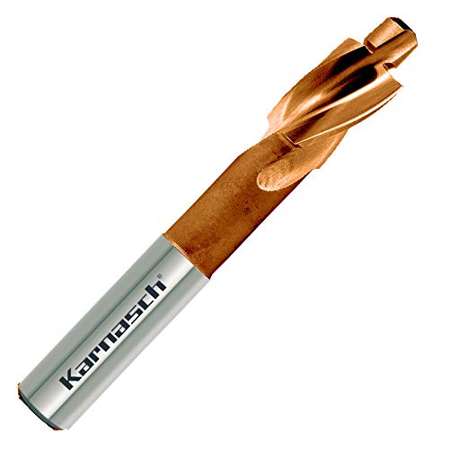 Hauptversand24 HSS-XE Titan Tec Flachsenker 180°, DIN 373 Zylinderschaft, festem Führungszapfen, Gütegrad Fein M4, Hauptversand24 von Karnasch / Hauptversand24