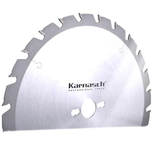 Hauptversand24 HM-Blatt Hartmetall bestücktes Kreissägeblatt, Bausäge, 400 x 4,2 x 30mm 28 FWF von Karnasch