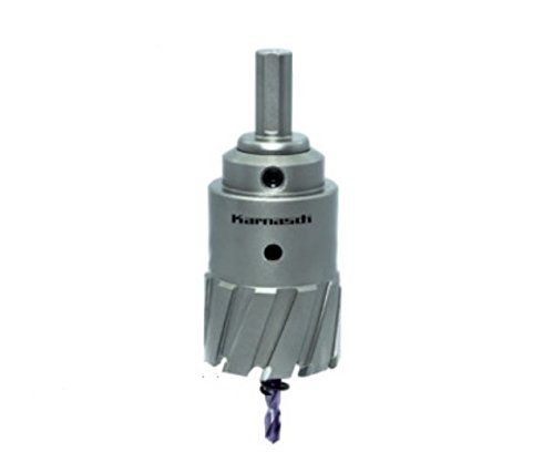Hauptversand24 HM bestückte Lochsäge Lochkreissäge Kreisschneider Power-Max 55 mit Schaft, Zentrierbohrer, Auswurffeder, Schnitttiefe 55mm, Ø d=41mm Hauptversand24 HM bestückte Lochsäge Lochkreissäge Kreisschneider Power-Max 55 mit Schaft, Zentrierbohrer, Auswurffeder, Schnitttiefe 55mm, Ø d=41mm von Karnasch