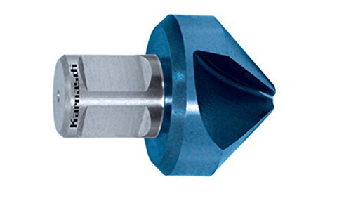 KARNASCH 201195030 Kegelsenker 90° mit Weldon-Schaft aus HSS-XE Stahl + BLUE-TEC-Beschichtung, 3 Klingen, max. 30 mm Durchmesser, 4 mm Mini-Durchmesser, 47 mm Länge KARNASCH 201195030 Kegelsenker 90° mit Weldon-Schaft aus HSS-XE Stahl + BLUE-TEC-Beschichtung, 3 Klingen, max. 30 mm Durchmesser, 4 mm Mini-Durchmesser, 47 mm Länge von Karnasch