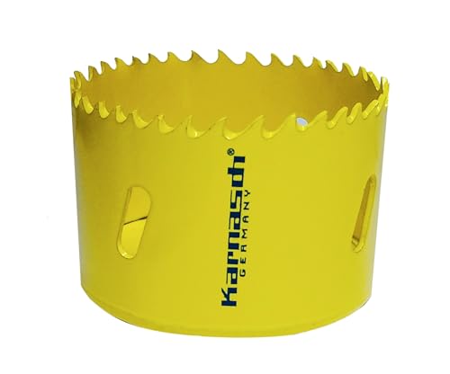 KARNASCH 201500043 Bi-Metall Cobalt 8% HSS-E Kronensäge, 38 mm Nutzlänge, 43 mm Schnittdurchmesser, 2,5 mm Schnittbreite von Karnasch