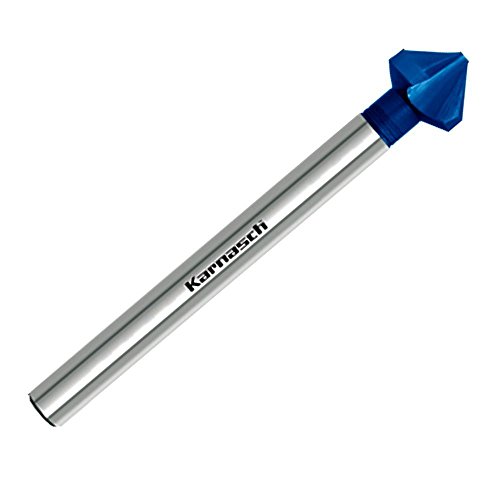 Karnasch 201775040 Kegelsenker, HSS-Xe, Blue-Tec-Beschichtung, 90°, extra langer Schaft mit 3 Oberflächen, 12,4 mm Schnittdurchmesser, 2,8 mm Schnittdurchmesser, min. 158 mm Länge: Karnasch 201775040 Kegelsenker, HSS-Xe, Blue-Tec-Beschichtung, 90°, extra langer Schaft mit 3 Oberflächen, 12,4 mm Schnittdurchmesser, 2,8 mm Schnittdurchmesser, min. 158 mm Länge: von Karnasch
