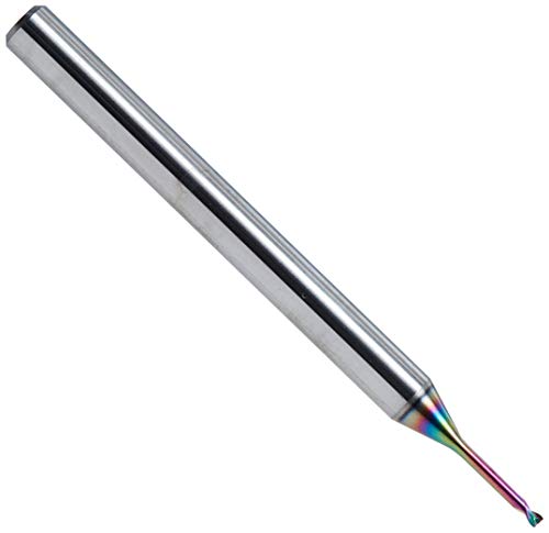 Karnasch 3062030100010070 Mikrofräse aus Hartmetall mit Winkelradius, 15 × D Schnitttiefe, 1,0 mm, Schnittdurchmesser 0,10 mm, Radius der Ecke, 7 mm, Länge 4 mm Karnasch 3062030100010070 Mikrofräse aus Hartmetall mit Winkelradius, 15 × D Schnitttiefe, 1,0 mm, Schnittdurchmesser 0,10 mm, Radius der Ecke, 7 mm, Länge 4 mm von Karnasch
