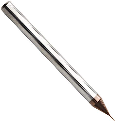 Karnasch 3062550030010 Mikrofräser Hartmetall < 15 × D Schnitttiefe, 0,3 mm Durchmesser, 1 mm Länge, 4 mm Schaftdurchmesser 50 mm Gesamtlänge 0,45 mm Schnittlänge von Karnasch