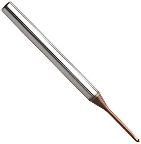 Karnasch 3062570120120 Mikrofräse aus Hartmetall mit 3D-Radio, < 15 × D, 1,2 mm, Durchmesser der Schneide, 12 mm, Länge 4 mm, Länge des Schafts 55 mm, Länge 1,00 mm von Karnasch