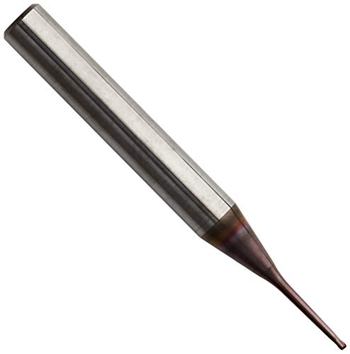 Karnasch 30626501001410 Mikrofräser aus Hartmetall mit Winkelradio, konischer Hals, 0,4 °/0,9 °/1,4 °/1,9 ° < 35 × D, 1,0 mm Schnittdurchmesser, 10 mm Länge verwendet 6 mm Karnasch 30626501001410 Mikrofräser aus Hartmetall mit Winkelradio, konischer Hals, 0,4 °/0,9 °/1,4 °/1,9 ° < 35 × D, 1,0 mm Schnittdurchmesser, 10 mm Länge verwendet 6 mm von Karnasch